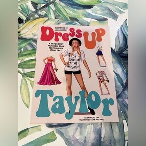 Taylor Swift paper doll book NWT